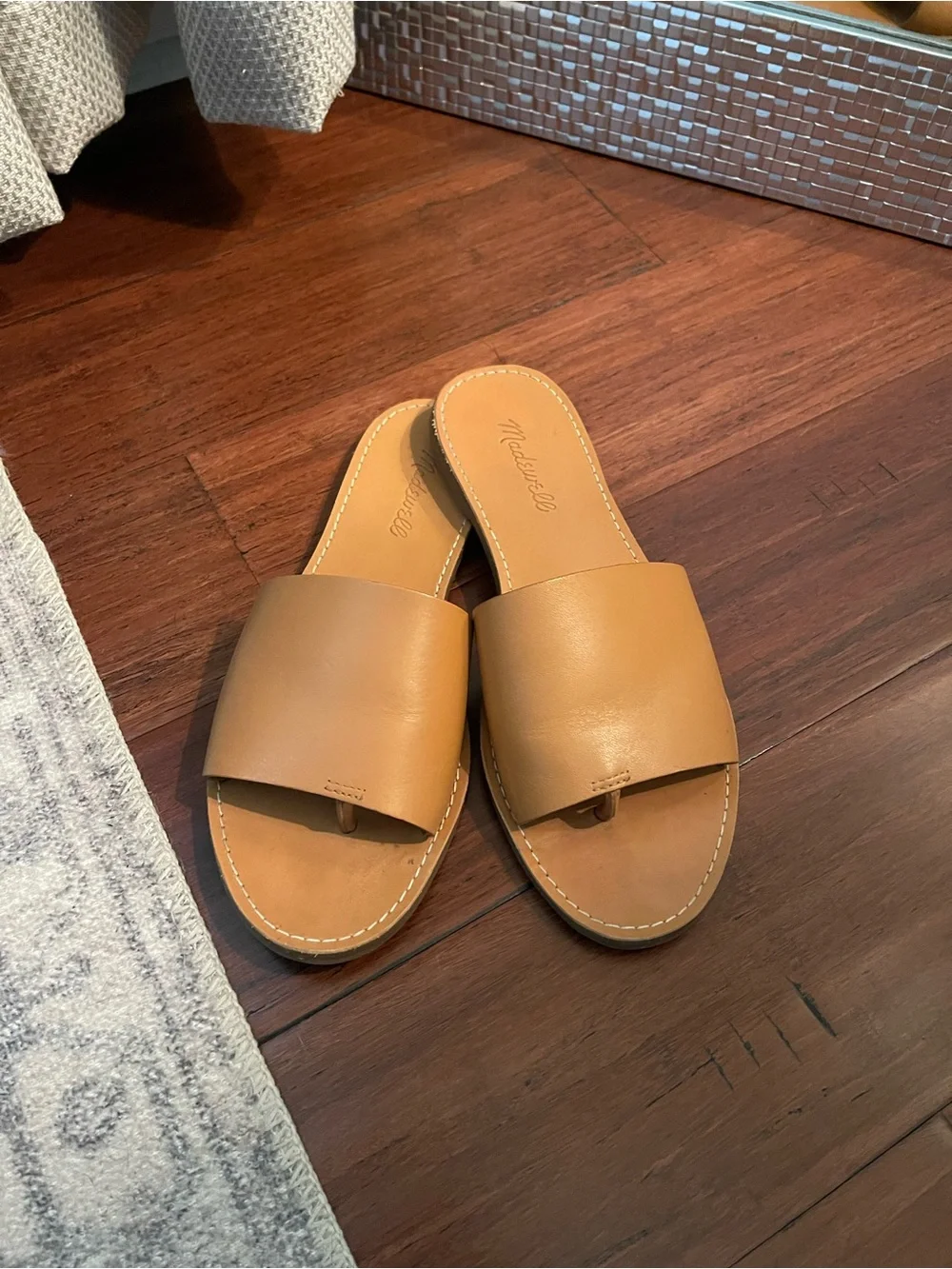 Madewell Boardwalk post slide sandal - Picture 3 of 4